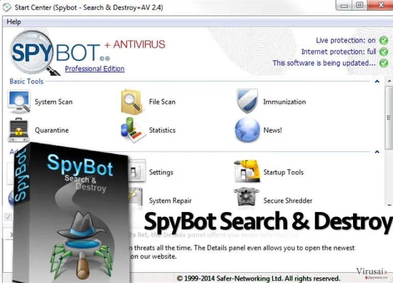 SpyBot Search and Destroy