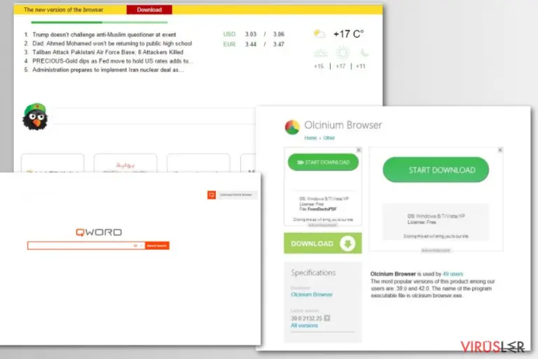 Chromium fake browsers
