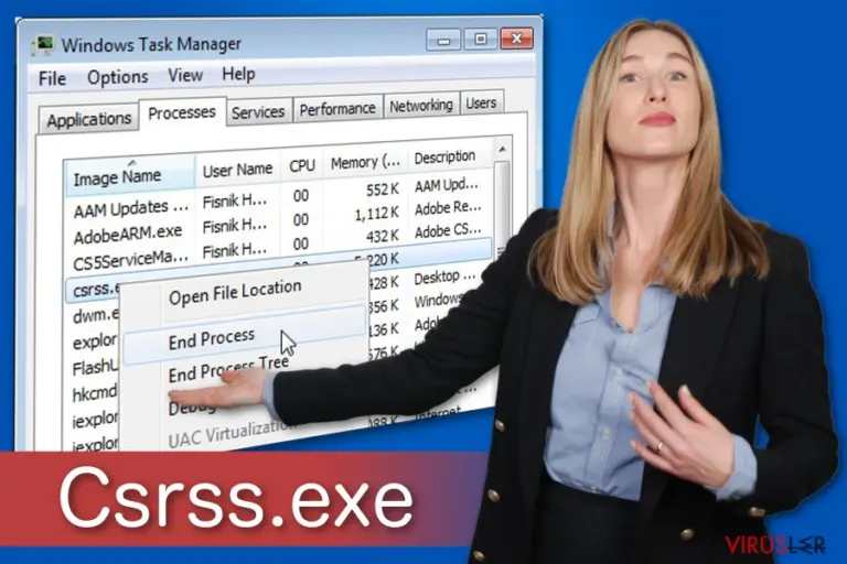 Csrss.exe trojan virus