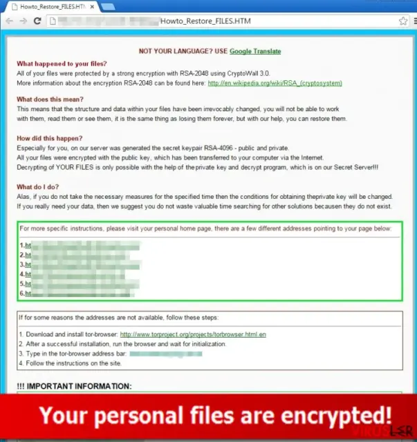 .xxx File Extension Trojan sends a message asking for a ransom