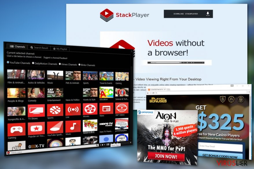 Stack Player reklamları