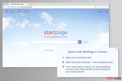 Startpage.com virus