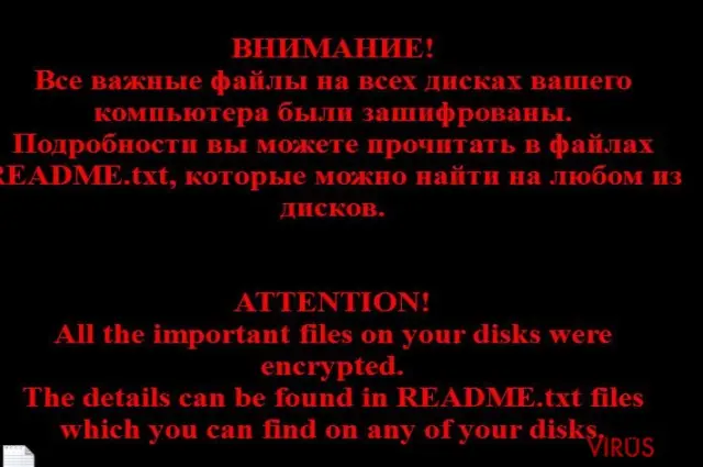 The note of Troldesh virus